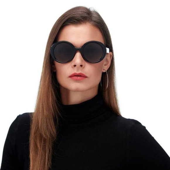 Burberry BE4314F Round 52mm Women Sunglasses - Picture 6 of 7